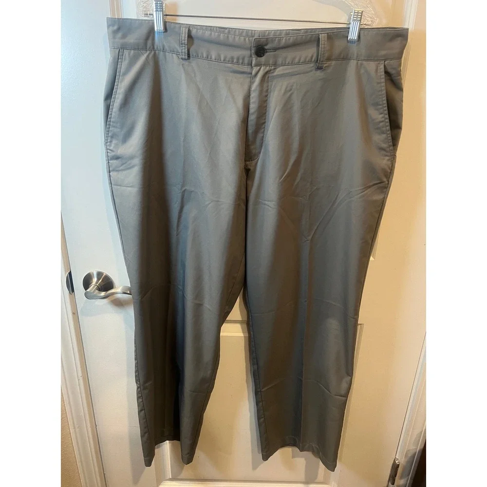 Adidas Mens Golf Pants Climalite Performance Gray 40x30